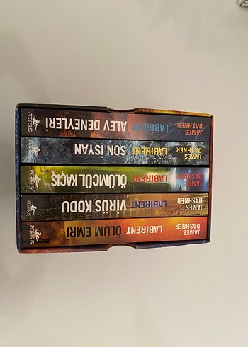  Beden Renk James Dashner - Labirent Serisi 5 Kitap Seti