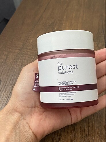 The purest enzim peeling