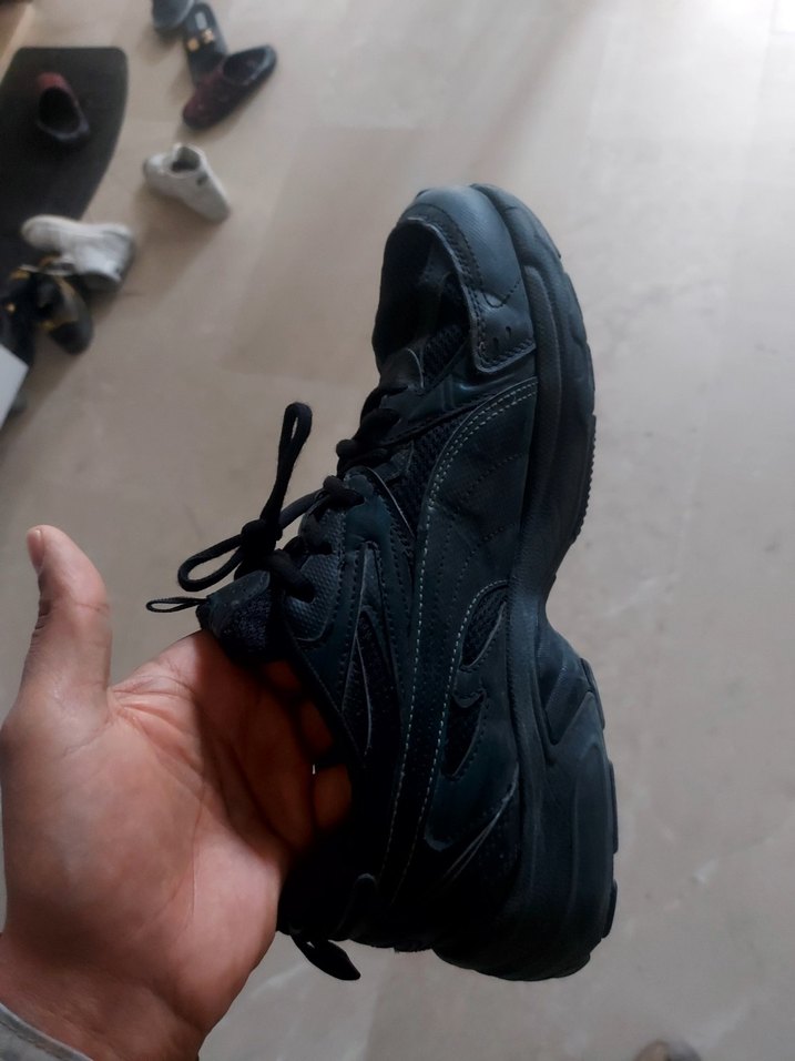 Erkekler için Siyah Spor Ayakkabı Bağcığı - Görsel 4