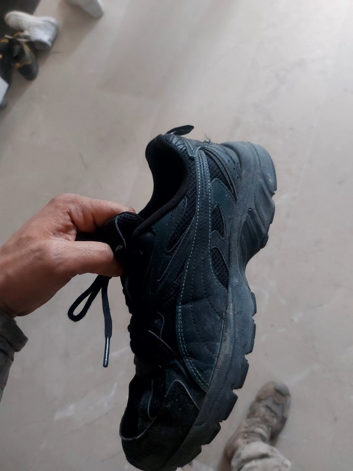 Erkekler için Siyah Spor Ayakkabı Bağcığı - Görsel 2