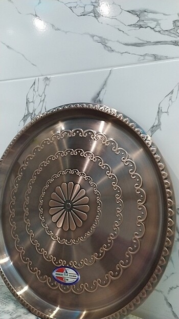 Binbir trend 50 cm çelik tepsi