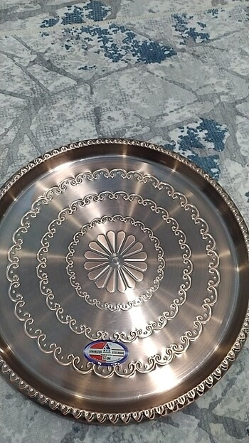  Beden Binbir trend 50 cm çelik tepsi