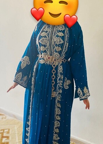 Zara Mavi yöresel elbise