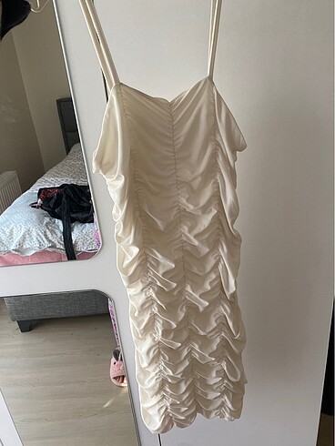 Mini beyaz elbise
