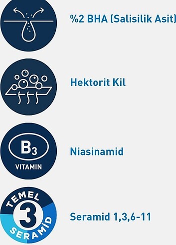 Diğer Cerave akneye yatkın yüz temizleme jeli