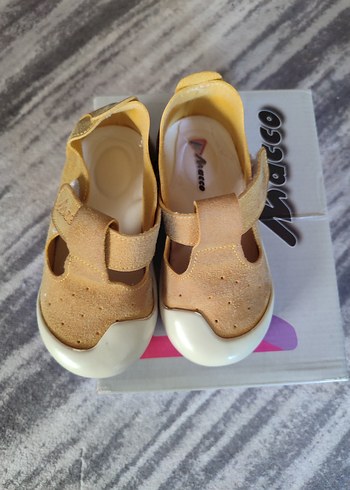 Diğer Sarı unisex Bebek İlk Adım Ayakkabısı Macco