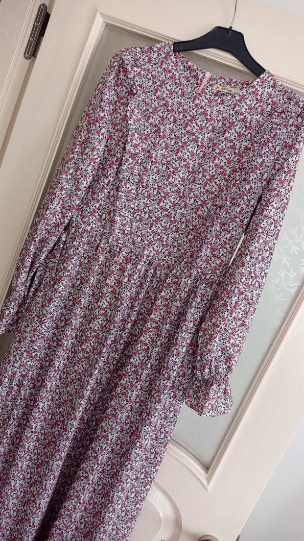 Uzun Bohem Elbise - Görsel 4