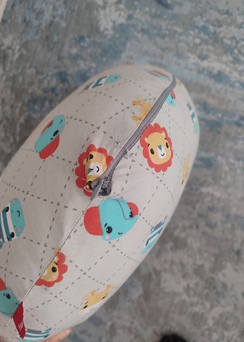 Renkli Desenli Emzirme ve Hamile Yastığı - Görsel 5