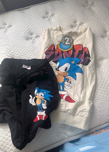 LC Waikiki Sonic Baskılı Erkek Çocuk Eşofman Takımı