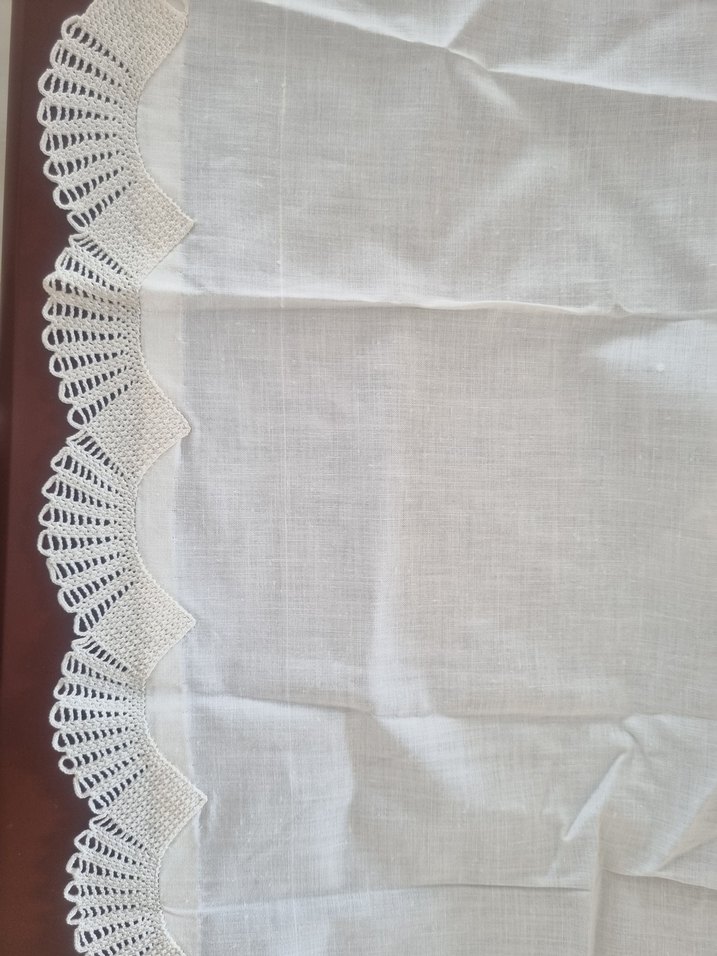 el emeği dantel, örtü kenarı - Görsel 2
