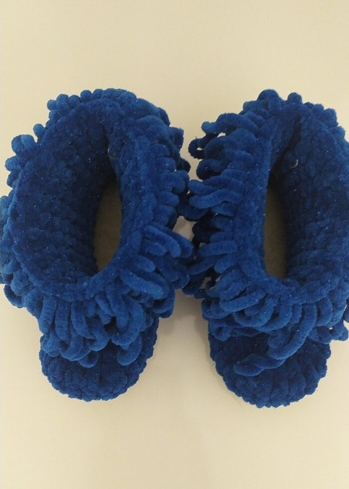 Çocuk örgü model panduf  - Görsel 3