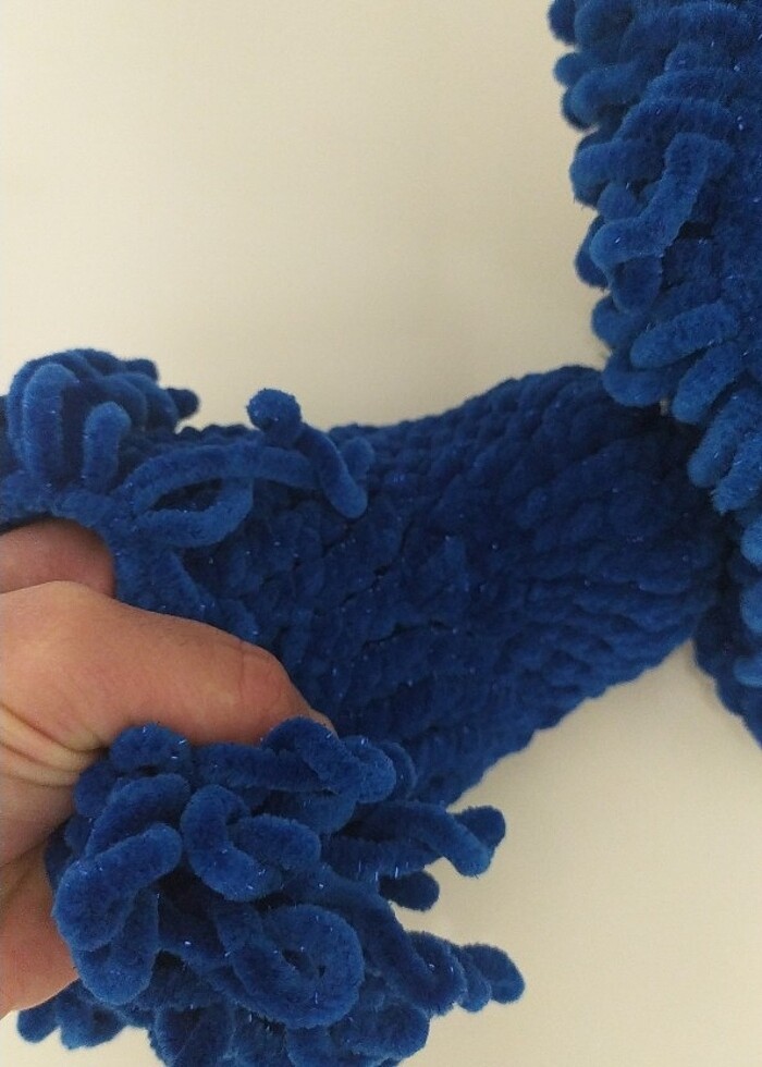 Çocuk örgü model panduf  - Görsel 4