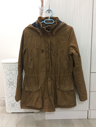 Kahverengi parka