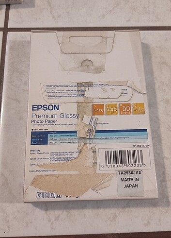 Epson Epson premium fotoğraf kağıdı 