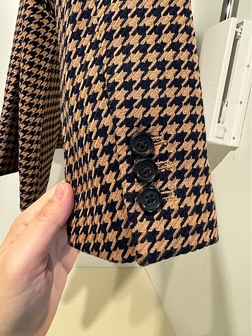 l Beden kahverengi Renk Blazer Ceket