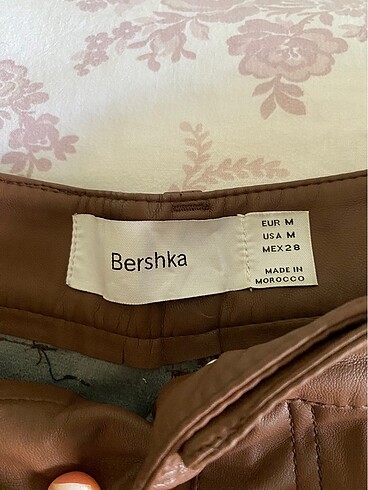 Bershka Bershka Deri Pantolon