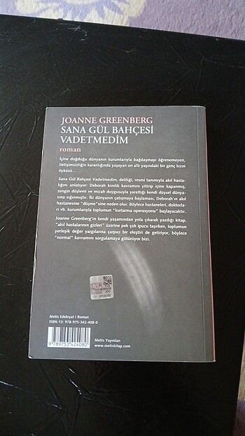  Joanne Greenberg - Sana gül bahçesi vadetmedim 