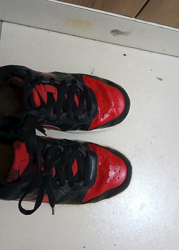 Nike Court Borough Low Recraft Kırmızı Unisex - Görsel 5