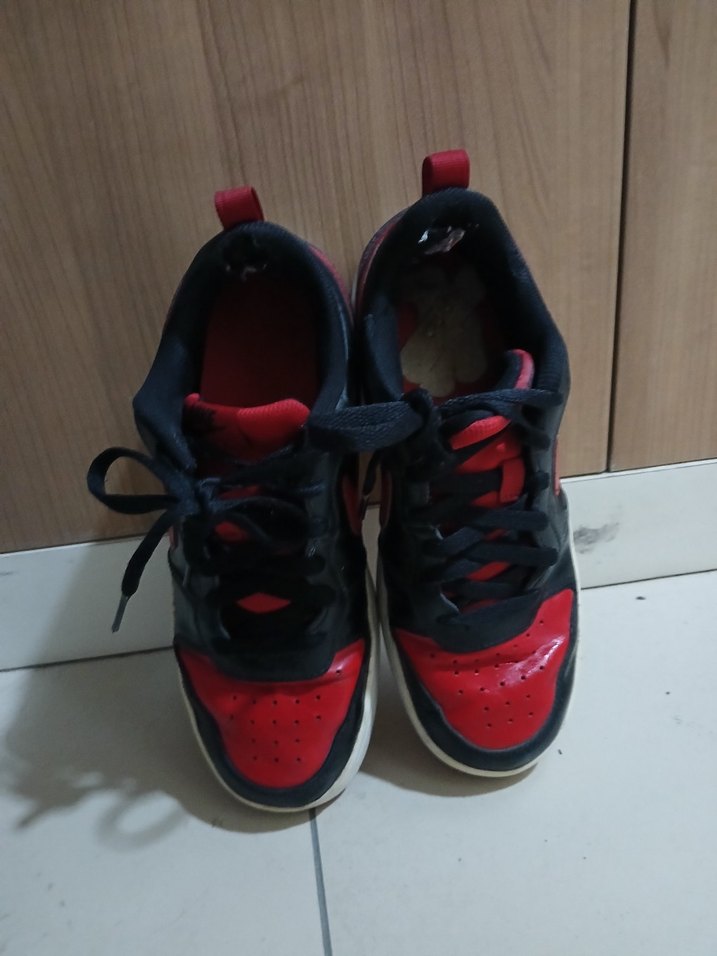 Nike Court Borough Low Recraft Kırmızı Unisex - Görsel 3