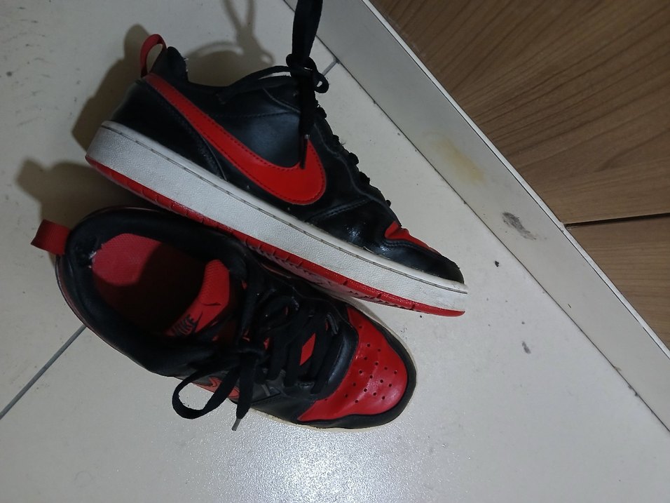 Nike Court Borough Low Recraft Kırmızı Unisex - Görsel 4