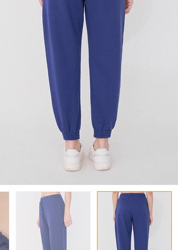 Addax Mavi Rahat Kesim Kadın Eşofman Altı - Görsel 2