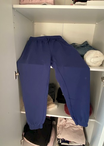 Addax Mavi Rahat Kesim Kadın Eşofman Altı - Görsel 3