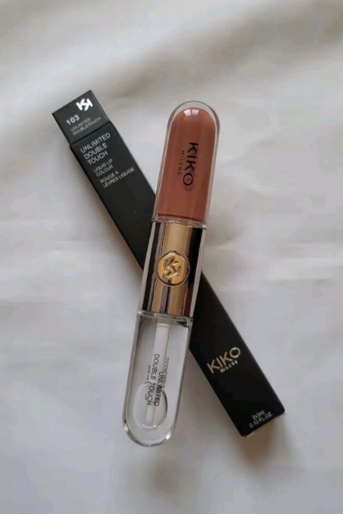 KIKO Unlimited Double Touch Iki Mat Ruj - Görsel 2