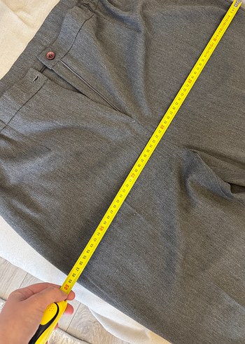 xxl Beden Sıfır kadın Gri pantolon