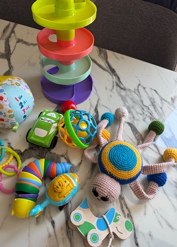 Beden Bebek Oyuncak Seti karışık 6 ay -24 ay