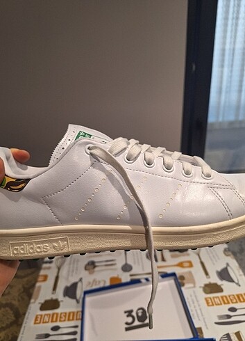 43 Beden BAPE X ADİDAS X STAN SMITH GOLF AYAKKABI
