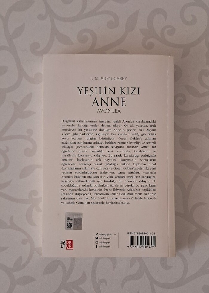Yeşilin Kızı Anne - Avonlea - L. M. Montgomery - Görsel 2