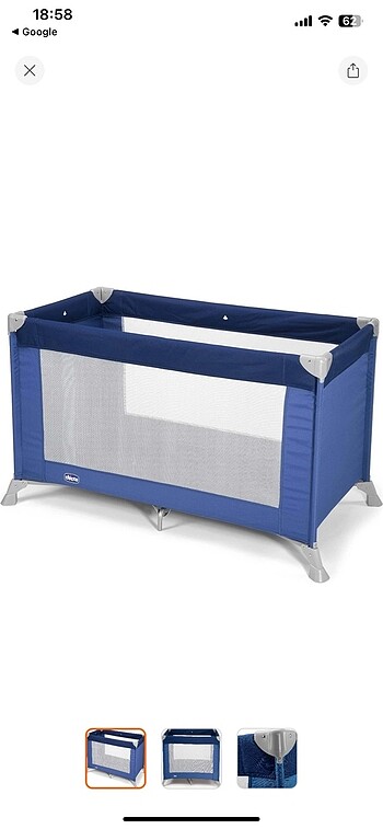 Çocuk katlanır park yatak - Görsel 6