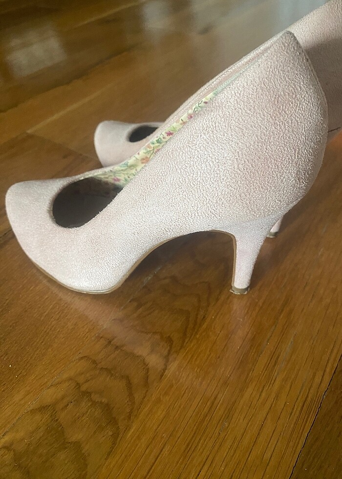 Şık nubuk bayan günlük - Görsel 5