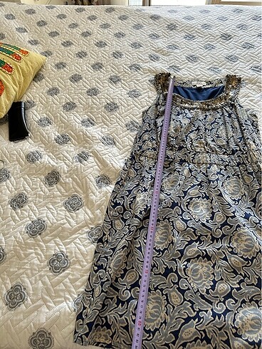 LOFT Yakası Pul işlemeli Elbise - Görsel 7