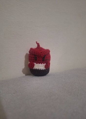 Inside Out Öfke Amigurumi Crochet Oyuncak - Mini