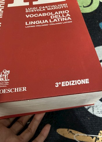  Latince-İtalyanca Sözlük 3. Baskı Loescher