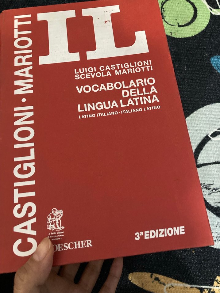 Latince-İtalyanca Sözlük 3. Baskı Loescher - Görsel 2