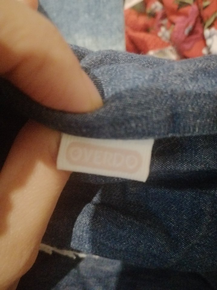 Düğmeli Mavi Bebek Kız Tulumu - Görsel 4