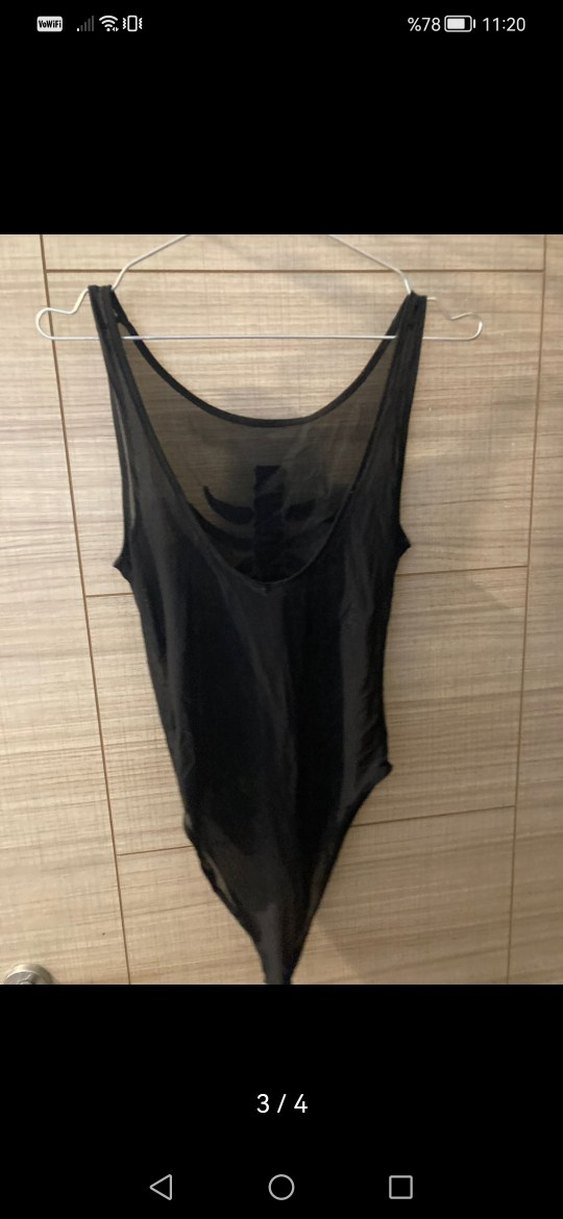 Şeffaf Siyah Gotik Desenli tranparan - Görsel 3