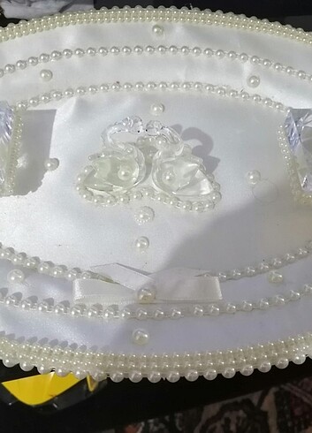Nişan nikah yüzük tepsisi