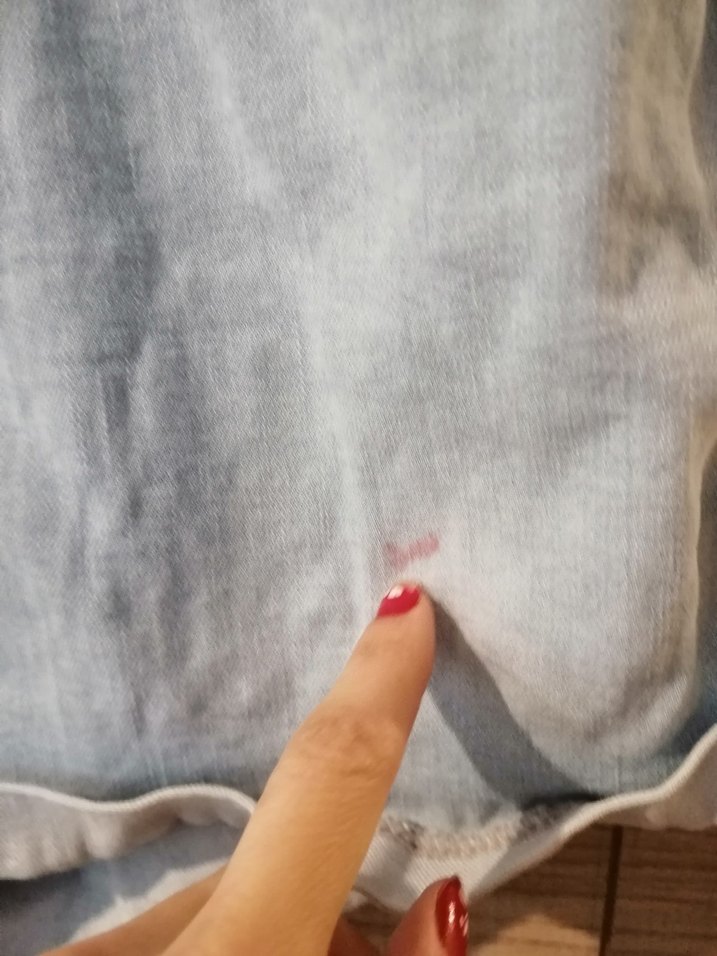 Kadın Açık Mavi Mini Denim Şort - Görsel 2