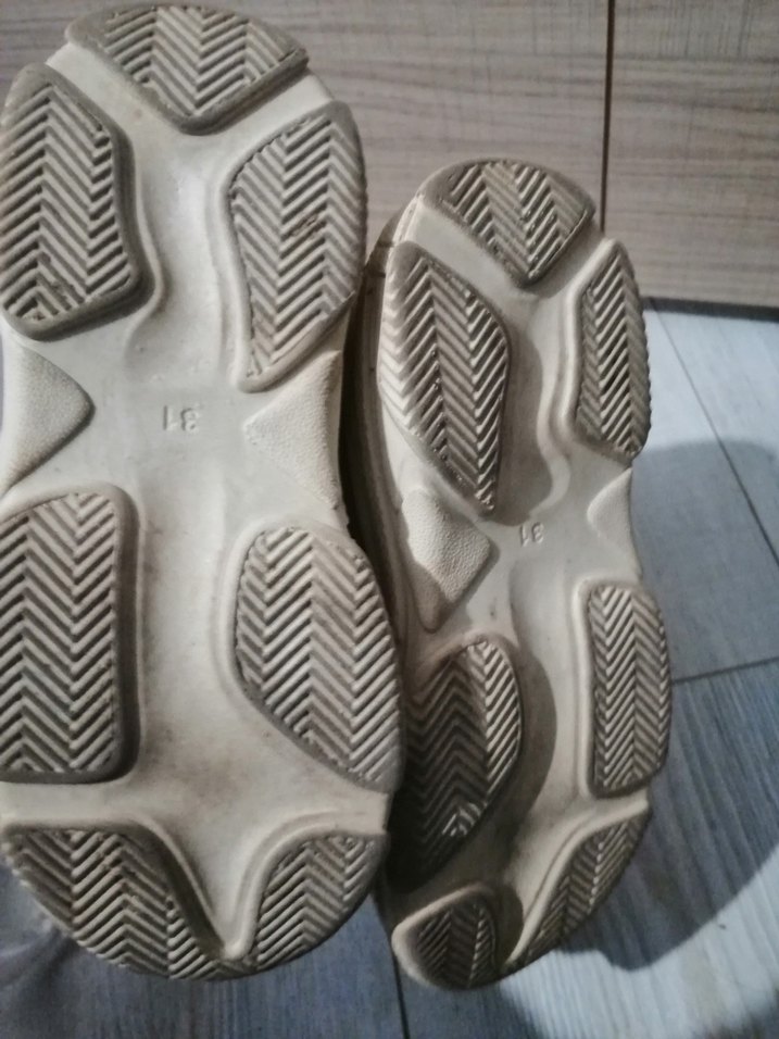 Kız Çocukları İçin  Desenli Pembe Spor Ayakkabı - Görsel 5