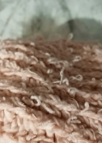 Bej Örgü Kadın Atkı - Görsel 3