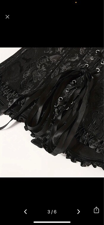 universal Beden goth victorian korse gotik büstiyer