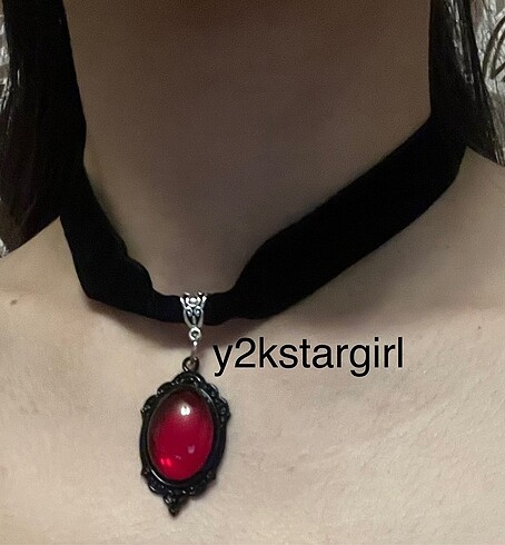 vampire blood gothic choker
