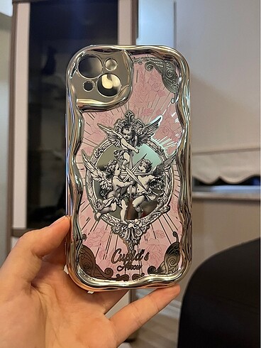 y2k gothic cupid angel iphone kılıfı