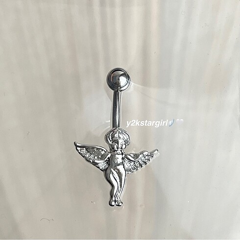 melek gotik göbek piercing - Görsel 5