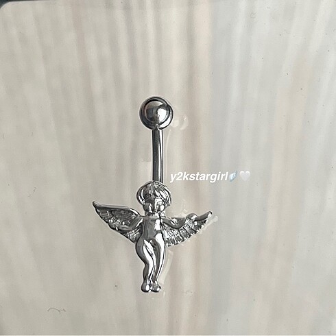 melek gotik göbek piercing - Görsel 7