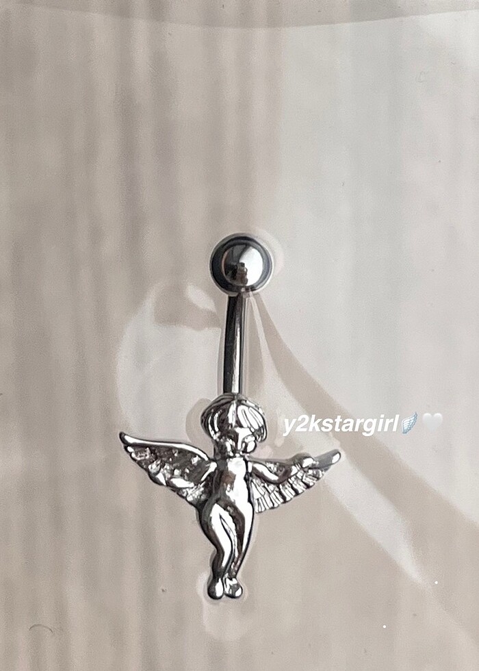 melek gotik göbek piercing - Görsel 3