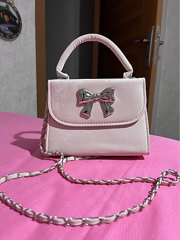 shein coquette kurdeleli mini çanta
